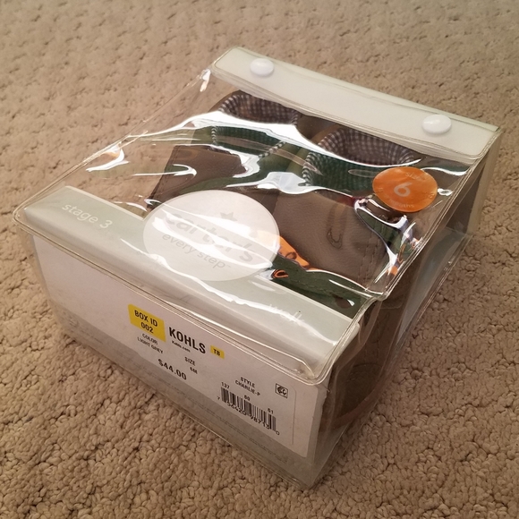 Carter's Every Step Stage 3/walk Shoes (light brown) - Picture 4 of 5